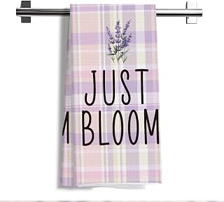 Spring Lavender Kitchen Towels Decorative Floral Tea Towels for Kitchen Bathroom Home Decor Farmhouse Summer Decorations Housewarming Gifts