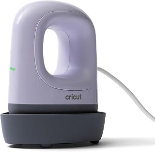 Cricut EasyPress Mini™ LT - Lavender - Mini Heat Press | Pressing Shoes, Baby Clothes, T-Shirts, & More - Easy to Use with a Single Setting - Precision Tip - Portable Mini Iron