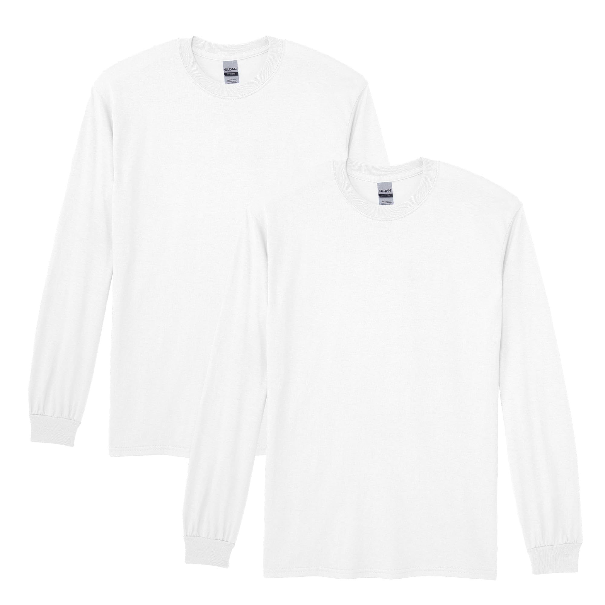 Gildan Mens DryBlend Long Sleeve T-Shirt, Style G8400, 2-packShirt