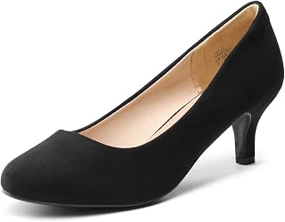 DREAM PAIRS Women's Low Heel Wedding Party Pumps