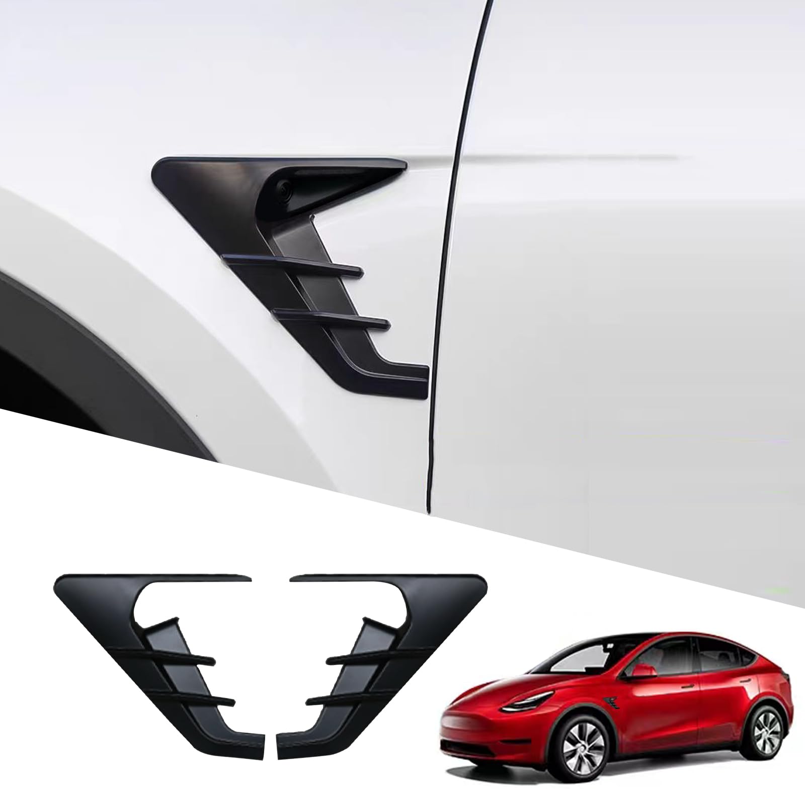 YHCDSEA for Tesla Model Y Juniper HW4.0 Side Camera Protection Cover-YH | Indica