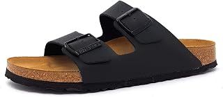Birkenstock Women's Arizona Birko-Flo Black Birko-flor Sandals - 47 N EU /14-14.5 D(B) US)