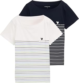 TOM Tailor 1047667 Camiseta Mujer (Pack de 1)