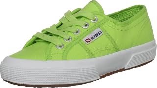 Superga 2750 JCOT Classic, S0003C0, Unisex Children's Trainers (2750-jcot Classic) - Green 560 Acid Green, size: 34 EU