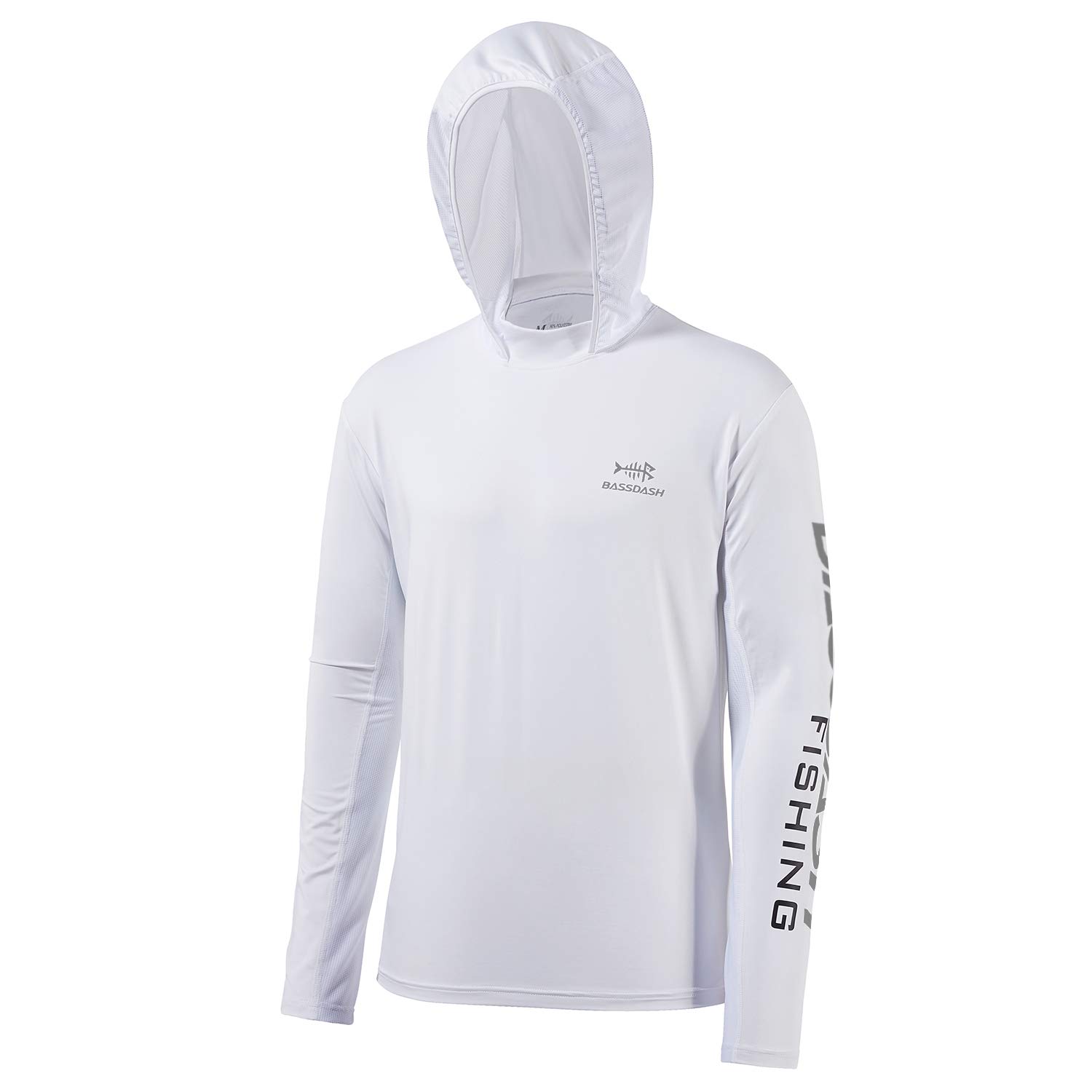 Bassdash Men's Hoodie Shirt Sun Protection UPF 50+ UV Pullover Long Sleeve Hoodi