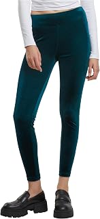 Urban Classics Women's High Waist Velvet Leggings