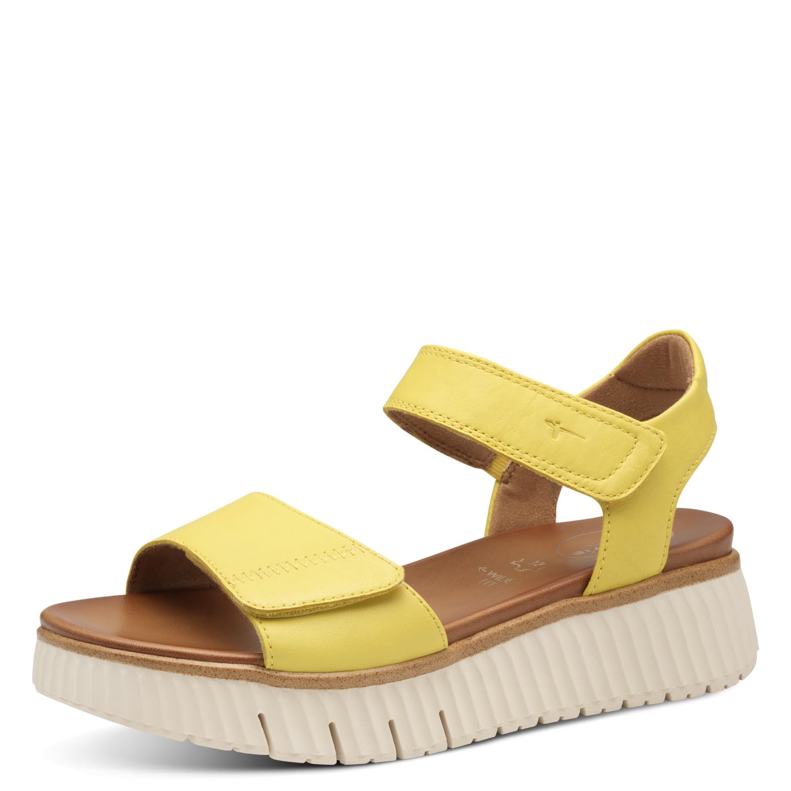 Tamaris Comfort Women's Flat Leather Platform Sandals