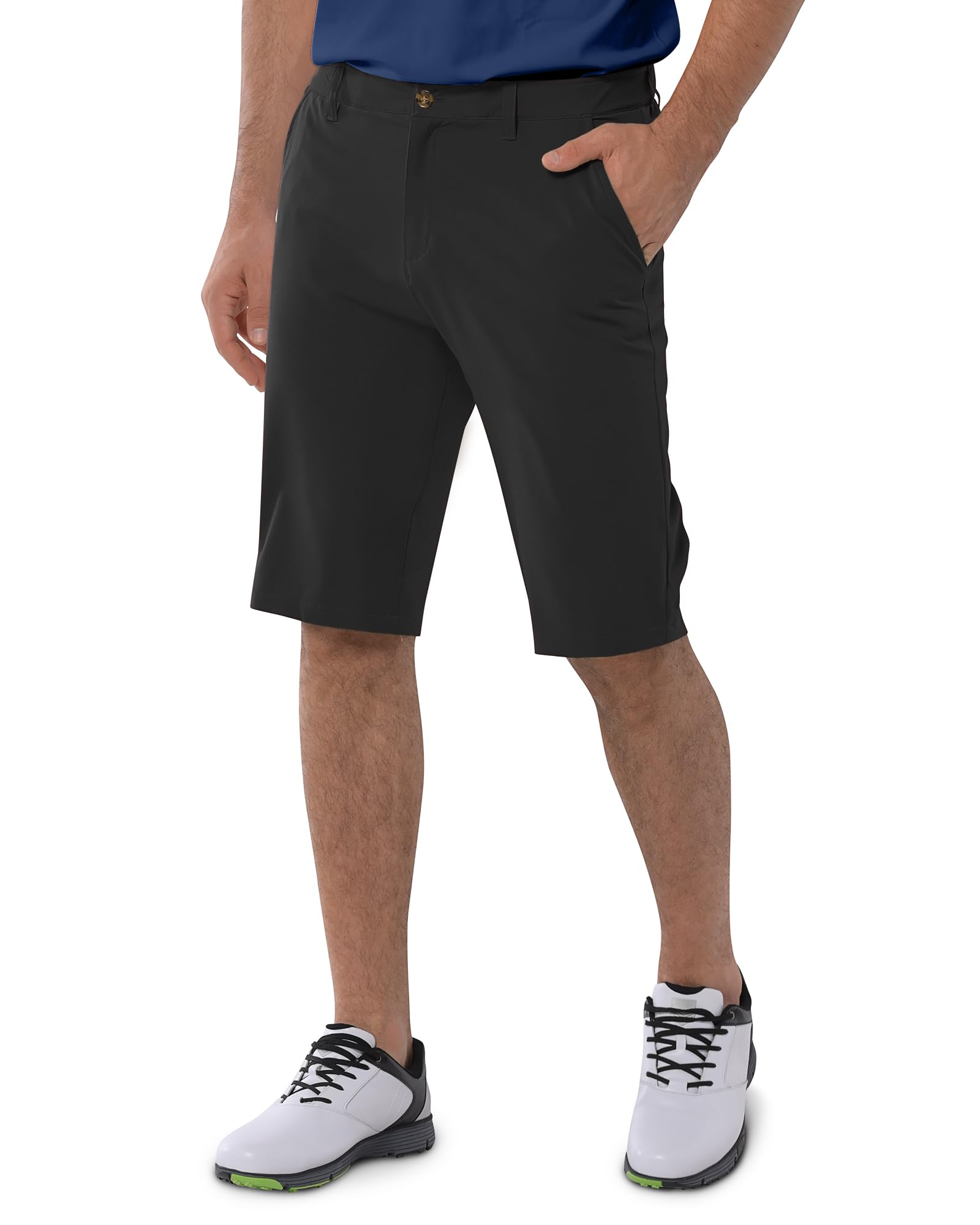 33,000ft Men's Golf Shorts 11" Inseam Lightweight Shorts with 5 Pockets