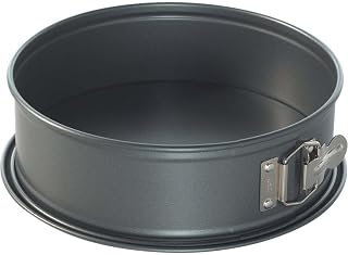 Nordic Ware Springform, 2-Piece Set 9 Inch Pan, 10 Cup Capacity | Bakeware, Pans, Nonstick, Cake, Carbon Steel, China, Springform Pans, 2 pk, W X 9 in, L 9 in, Springform Pan Gray 1 pc