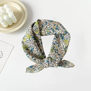 Cotton Bandana for Women Men Super Soft Textured Fabric Curchief Neck Scarf Gift 22"