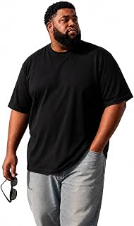 Premium Big & Tall Unisex Oversized T Shirt – Heavyweight 240 GSM Cotton Essential Tee