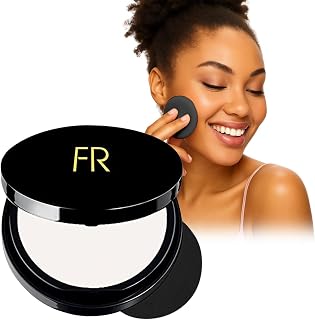 Luxury Oil Blotting Pressed Powder by Flori Roberts, Long Lasting Oil and Shine Control, Flawless Complexion for Women of Color or Deeper Skin Tones