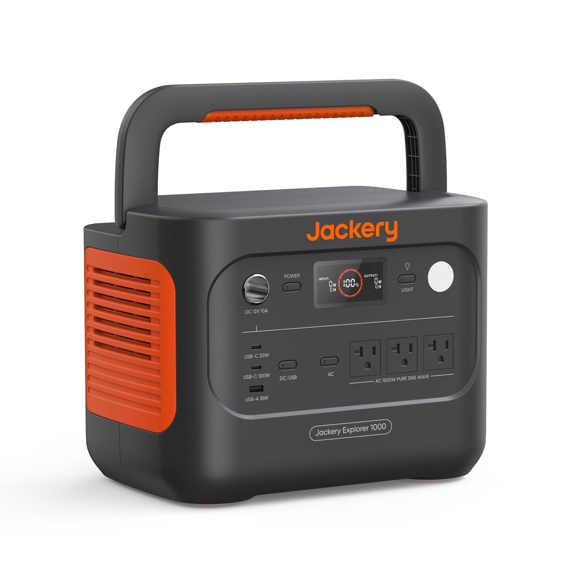 Jackery Explorer 1000 v2 Portable Power Station, 2024 New, Renewed