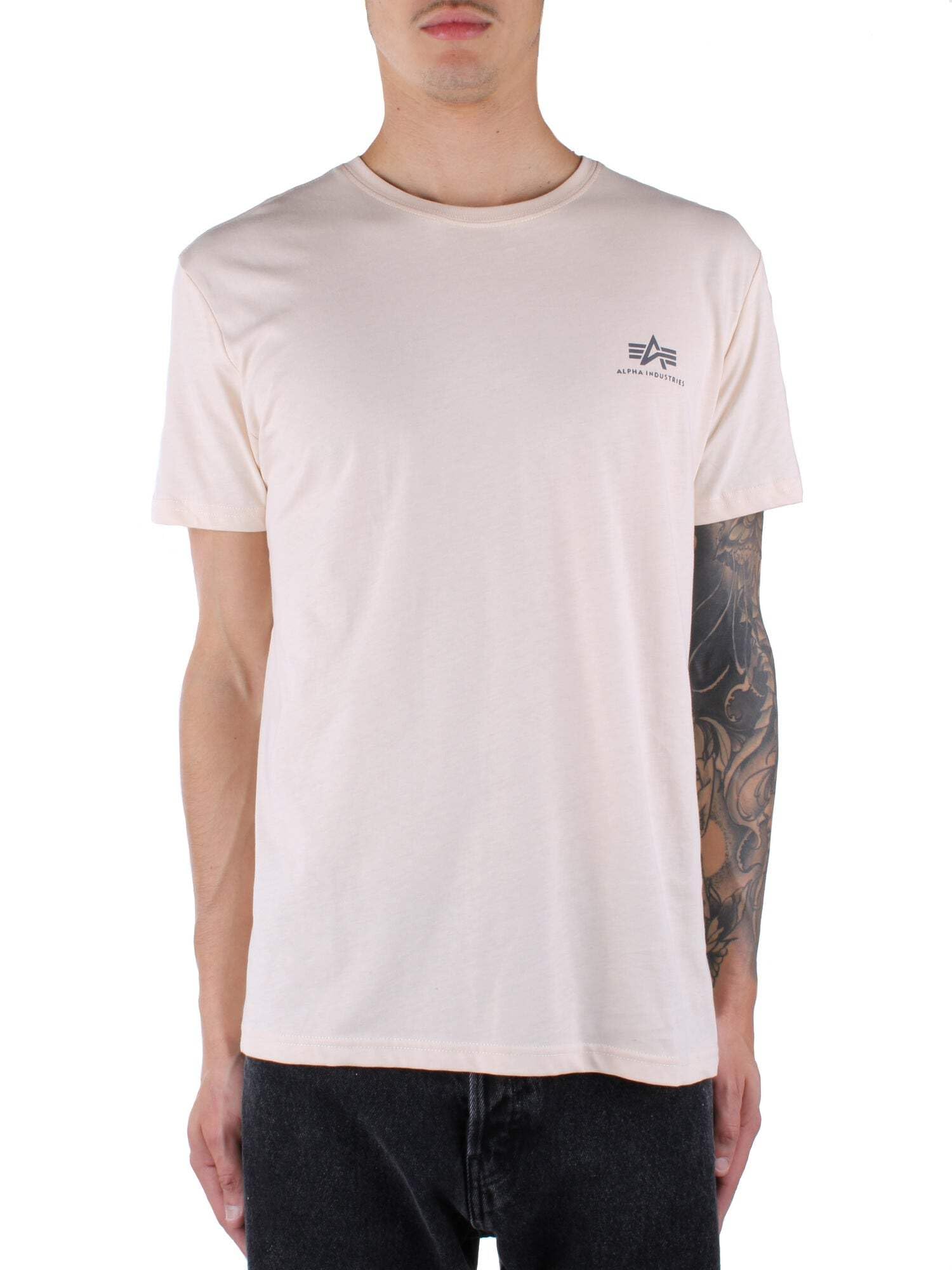 ALPHA INDUSTRIES Backprint T Shirt Men (Pack of 1)