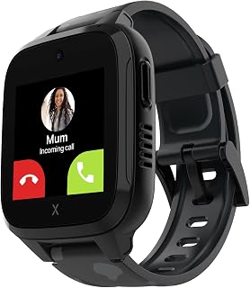 XPLORA XGO 3 Kids Watch Phone 4G - GPS, SOS, Calls and Messages | Calls, Messages, Kids School Mode, SOS Function, GPS Location, Camera and Pedometer - (Subscription Required) (Black)