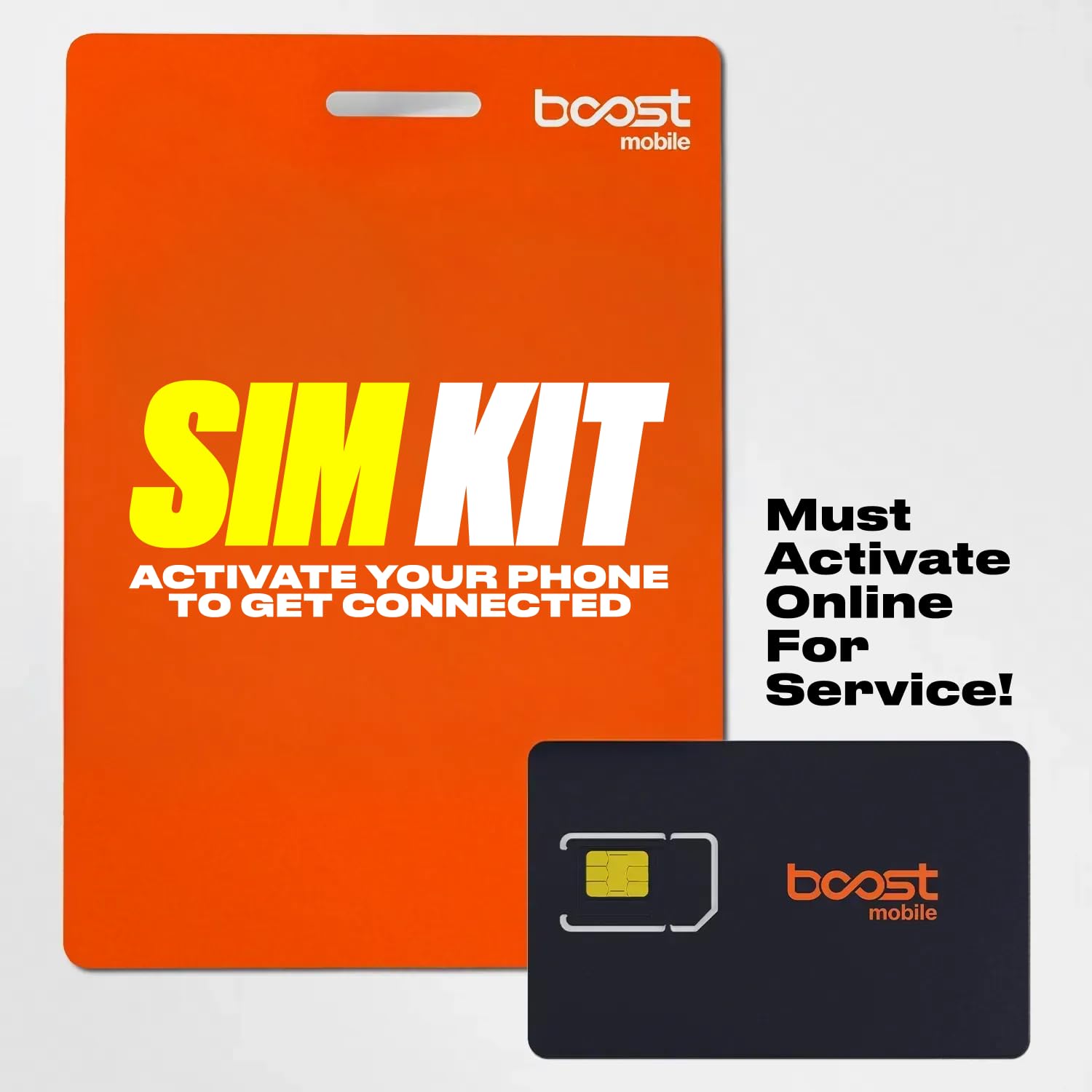 Boost Mobile Pick-a-Plan SIM Kit: Pick Your Plan at Activation | 3-in-1 Universa