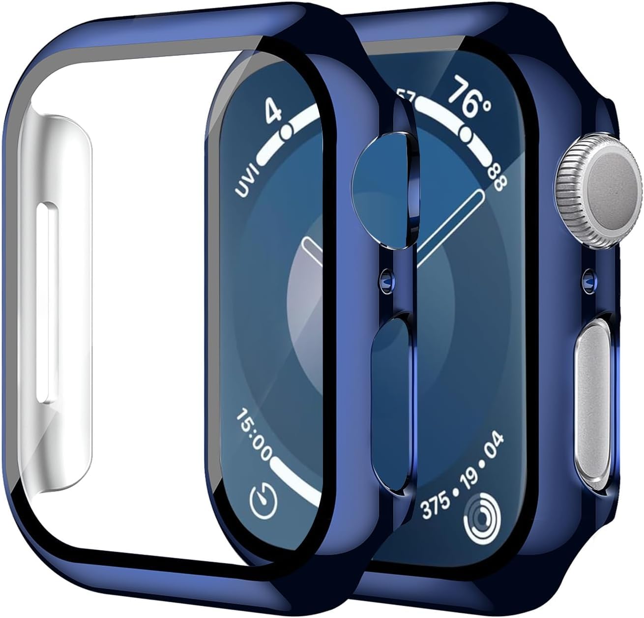 Smiling 2 Pack Case Compatible with Apple Watch SE 3 (2025)/ SE 2/ SE/Series 6/5