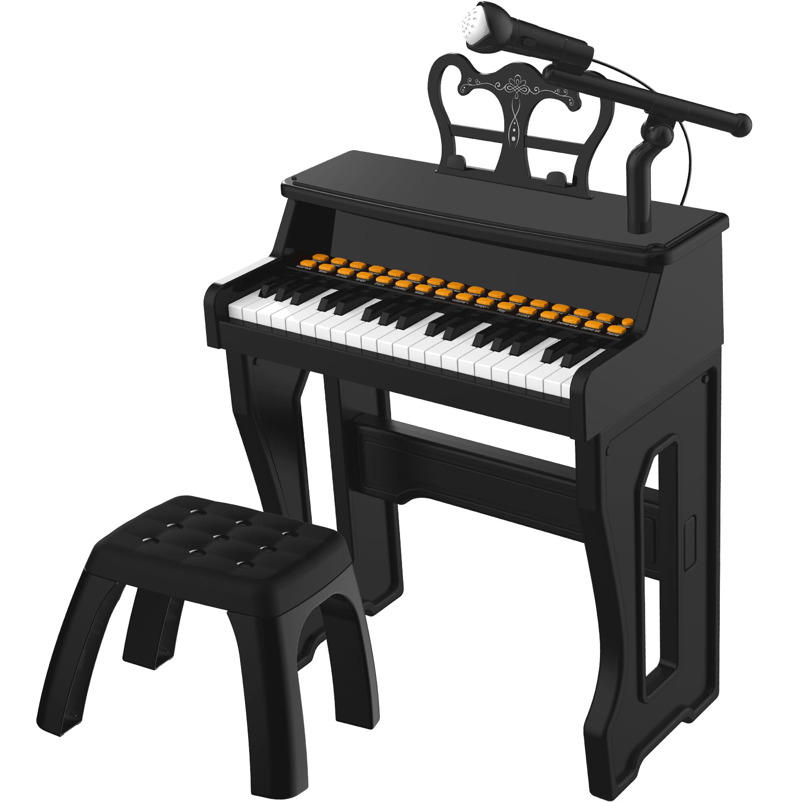 Dollox Keyboard Piano for Kids, Toddler Piano Toys 37 Keys Kid Musical Instrumen