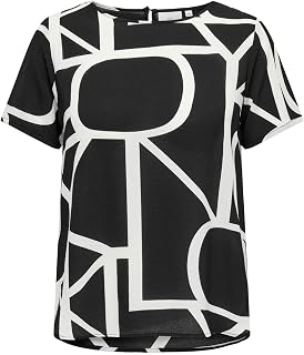 Only Carmakoma Women's Carvica SS AOP Top Noos T-Shirt