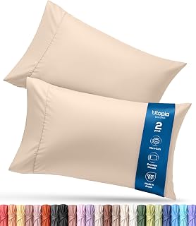 Utopia Bedding Queen Pillow Cases - 2 Pack - Envelope Closure - Soft Brushed Microfiber Fabric - Shrinkage and Fade Resistant Pillow Covers Queen Size 20 X 30 Inches (Queen, Blue Dusk)