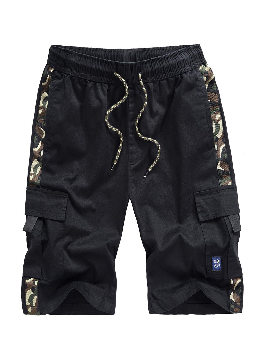 APTRO Shorts Mens Shorts 902 Black XL
