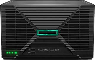 Hewlett Packard Enterprise ProLiant MicroServer Gen11 Tower Server with Intel Xeon 6315P, 16GB DDR5, 4LFF Bays, 180W PSU (P86811-005)