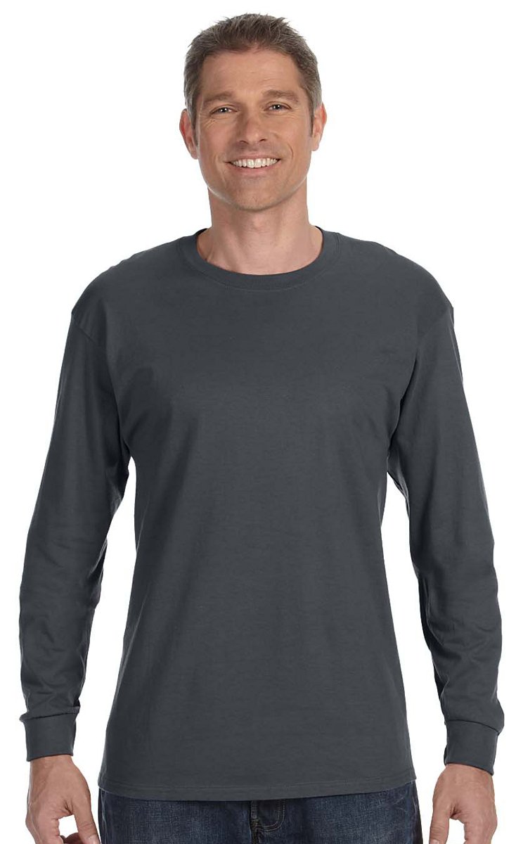 Jerzees 5.6 oz. 50/50 Heavyweight Blend Long-Sleeve T-Shirt