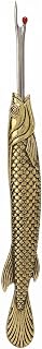 Metal Fish Shape Seam Ripper Large Gold for Stitch Cutting Thread Removal and Hand Sewing Tasks