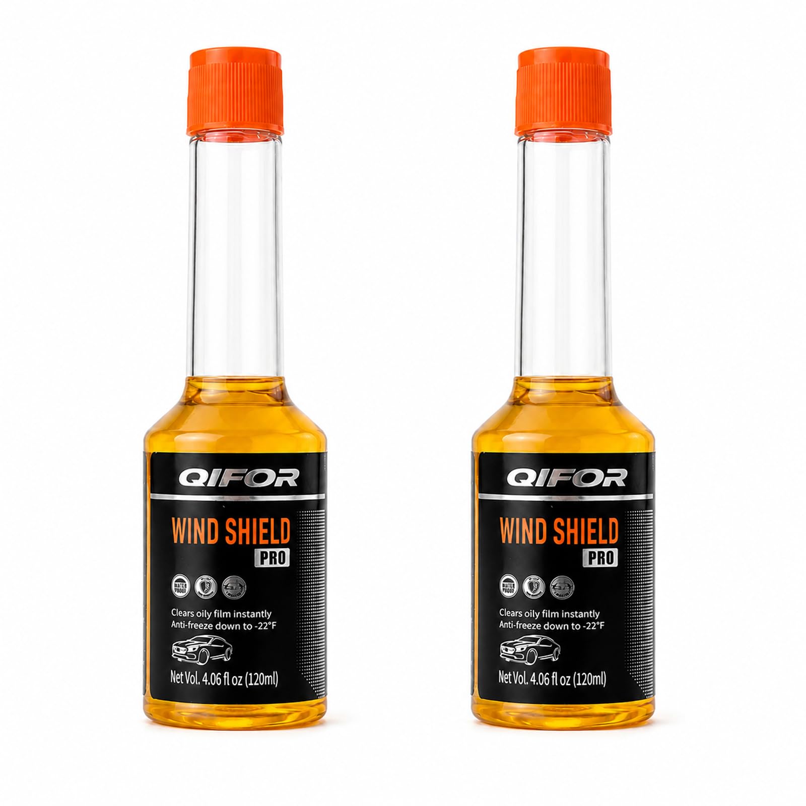 QIFOR Concentrated Windshield Washer Fluid for Car Auto Windows