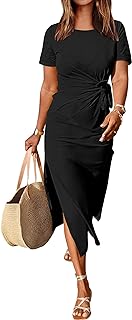 ANRABESS Women's 2026 Summer Maxi T-Shirt Dress