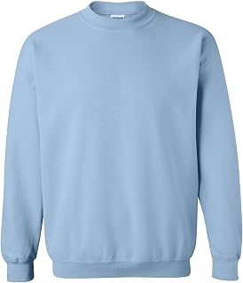 Gildan Men's 50/50 Adult Crew Neck Sweat Sweatshirt (Pack of 1)