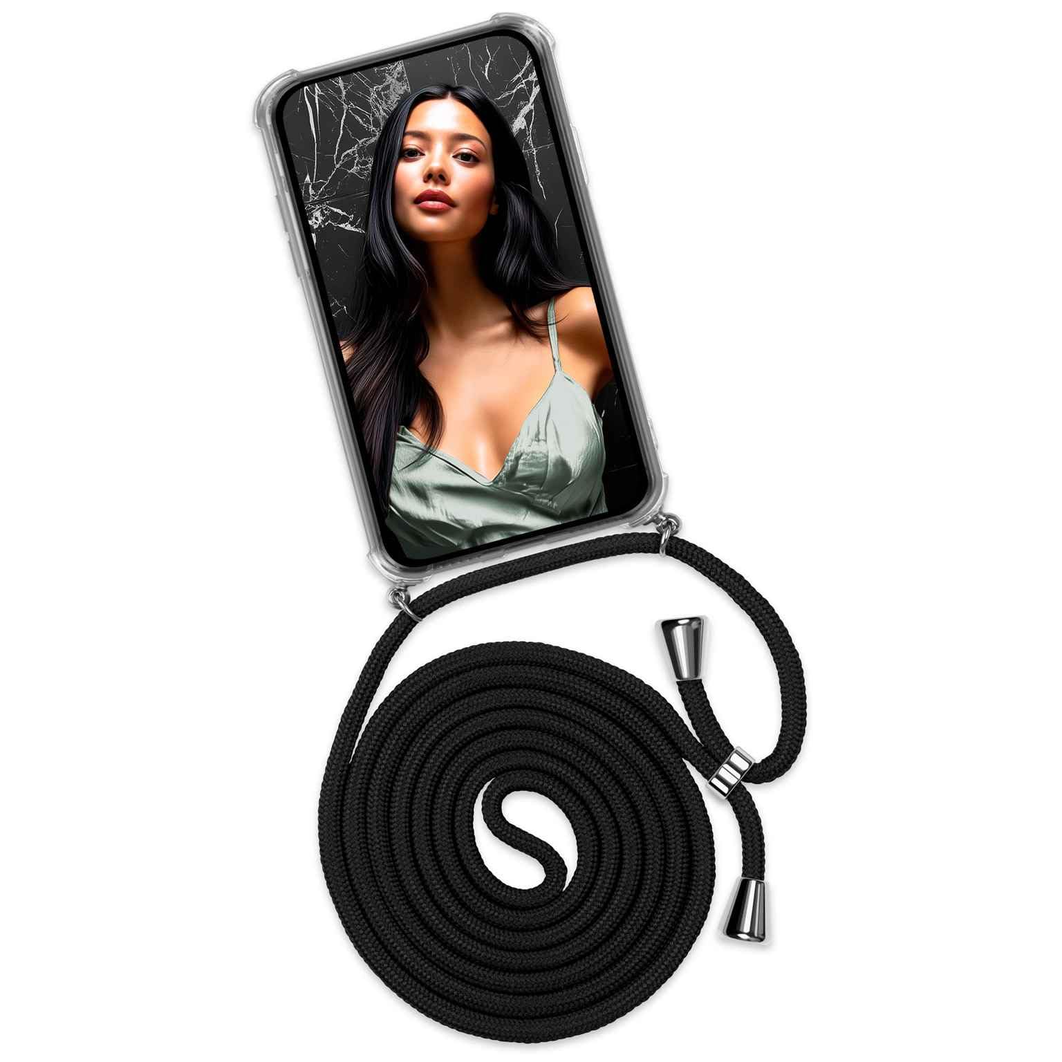 Oneflow Twist-Case + Twist-Cord for iPhone 11, BLACK DIAMOND (BLACK)