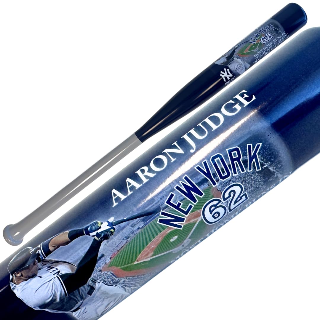 NIKCO SPORTS Aaron Judge Yankees 62 Home Run Record Bat | Limited Edition of 620