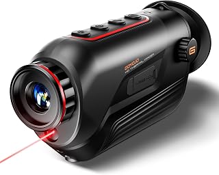 GOYOJO G215 Thermal Imaging Monocular for Hunting, 256x192 (50Hz) Infrared Night Vision Telescope, 15mm Focal Lens Thermal Scopes for Outdoor Night Vision Camera Telescope