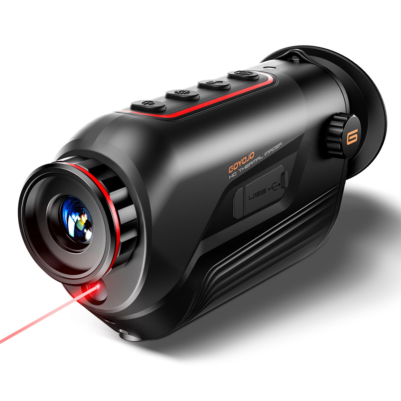 GOYOJO G215 Thermal Imaging Monocular for Hunting, 256x192 (50Hz) Infrared Night