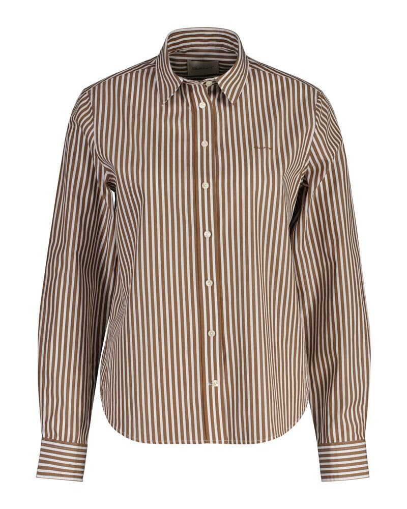 GANT Women's Striped Poplin Blouse