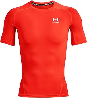 Under Armour UA HG Armour Comp SS Men's Short Sleeve Compression T-Shirt Black/White, 3XL