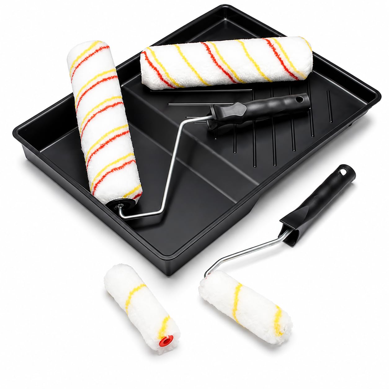 Fit for the job Paint Roller Set 7 piece, Decorating kit with mini Rollers | Emu