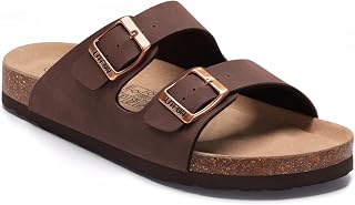 Litfun Summer Sandals with Cork Footbed Unisex for Women and Men