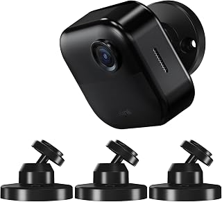 Blink Outdoor Camera Mount, 360 Degree Adjustable Wall Mount Bracket | Compatible with Blink Mini, Blink 4th and 3rd Gen Outdoor Camera, 3 Pack, Black
