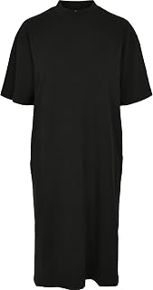 Urban Classics Women's Organic Cotton Dress, Oversized Half Sleeve Dress, Spring Summer Dress, Available in Various Colours and Sizes XS - 5XL