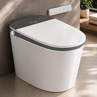 EPLO Smart Toilet Bidet,1000G MaP Flush,Foam Shield,ADA Chair Height U8MAX