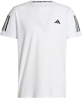 adidas Men's Own The Run T-Shirt, Aurora Black, X-Small