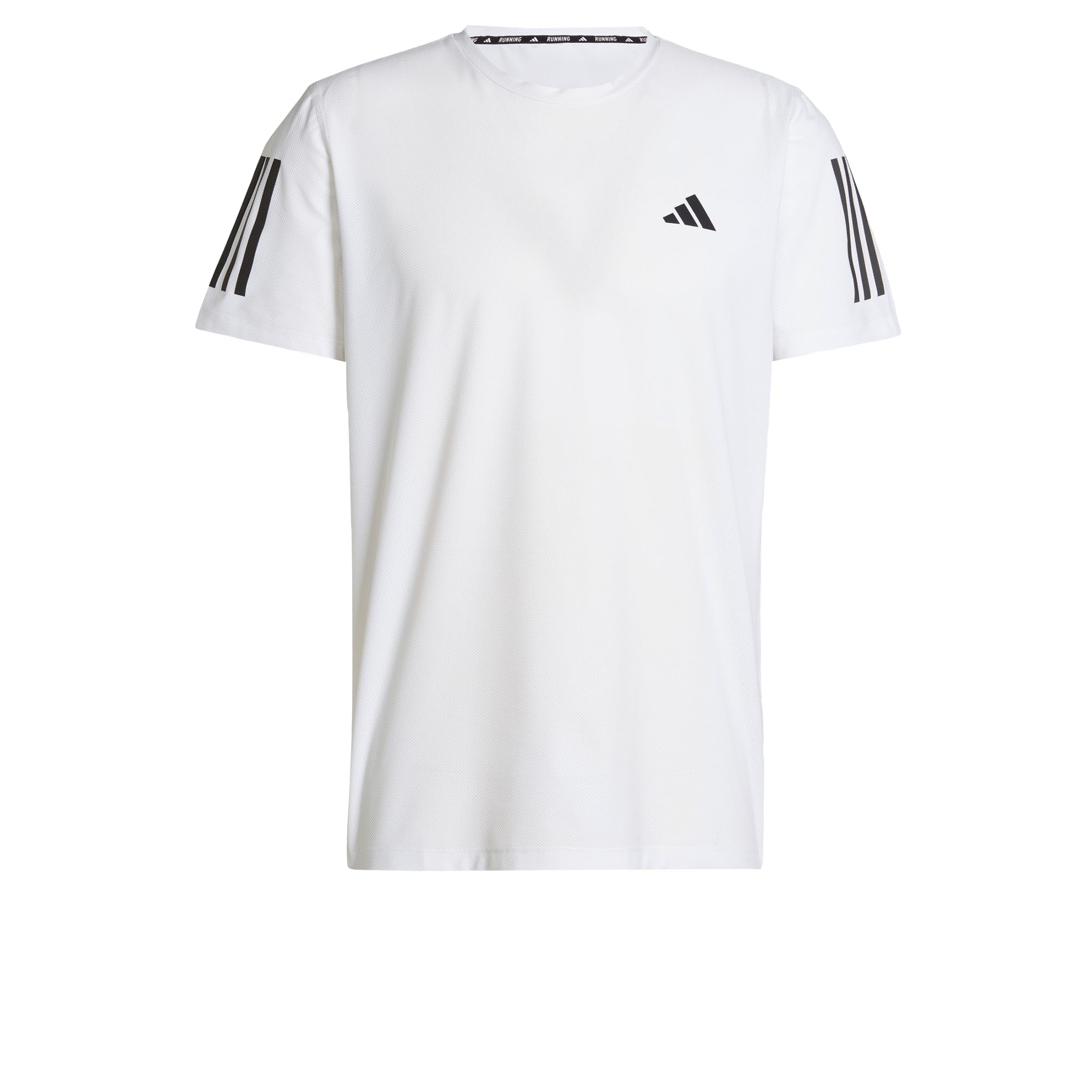 adidas Men's Own The Run T-Shirt, Aurora Black, X-Small