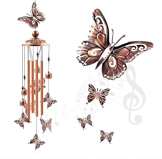 Outdoor Wind Chimes Handmade Wind Chimes with Animals Retro Style Indoor Outdoor Patio Yard Decor