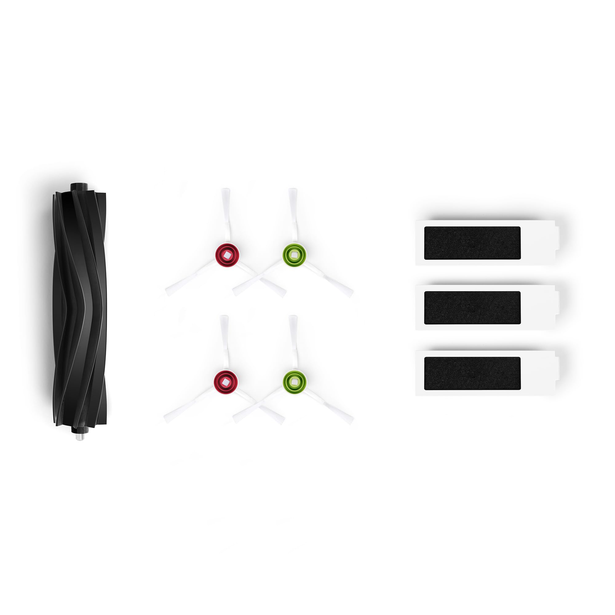 ECOVACS Buddy Kit (Main Brush, Side Brush, Filter) - Original Accessories for X1