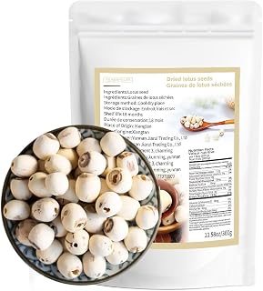 Dried White Lotus Seeds, Peeled, 300g | for Soup Porridge Dessert Baking