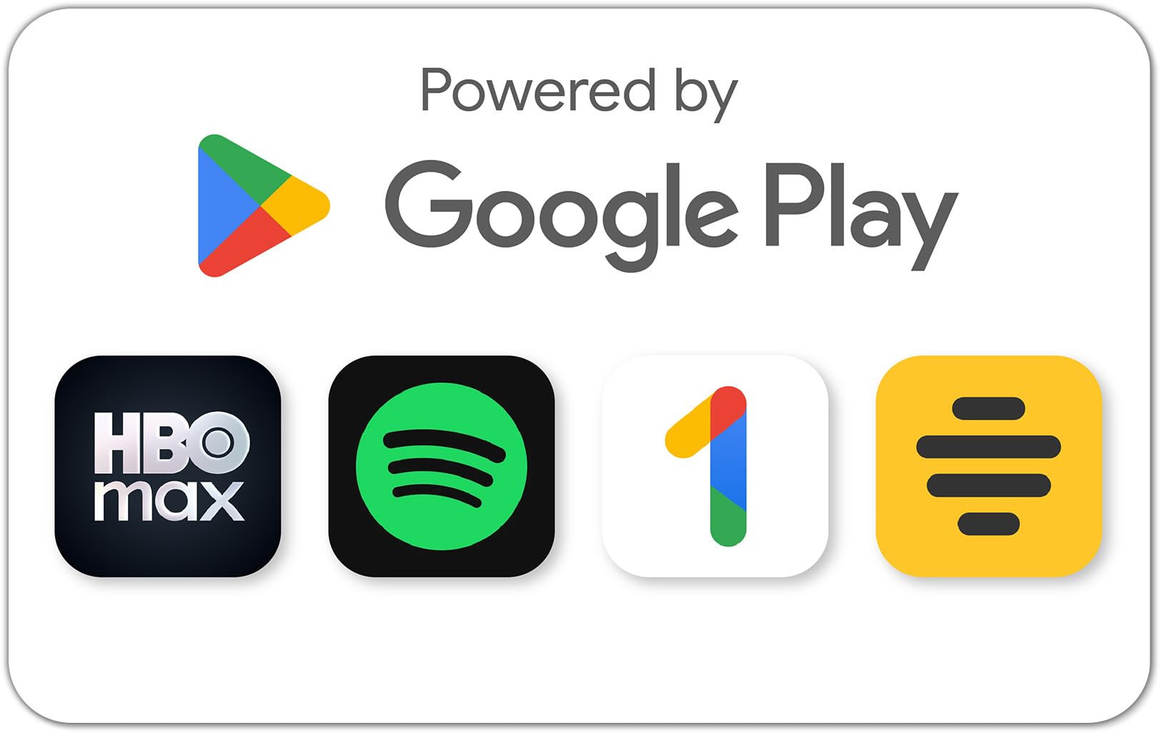 Google Play gift code | New finds, old favorites, one card. Go Play. (Email or T