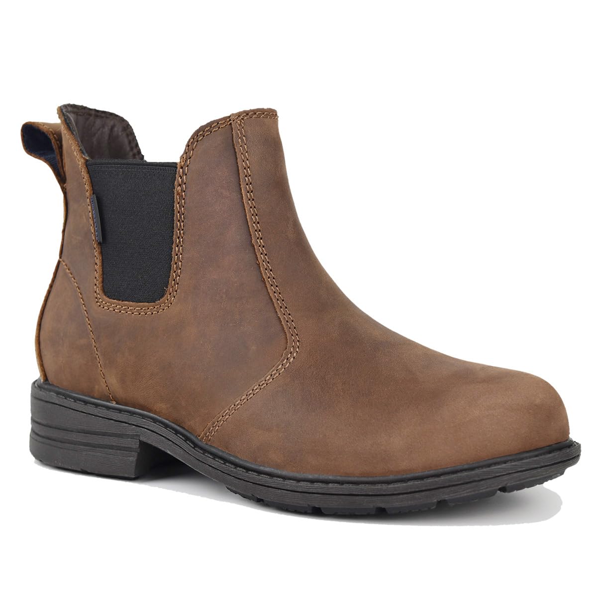 Comfy Moda Women's Waterproof Leather Lined Chelsea Ankle Boots
