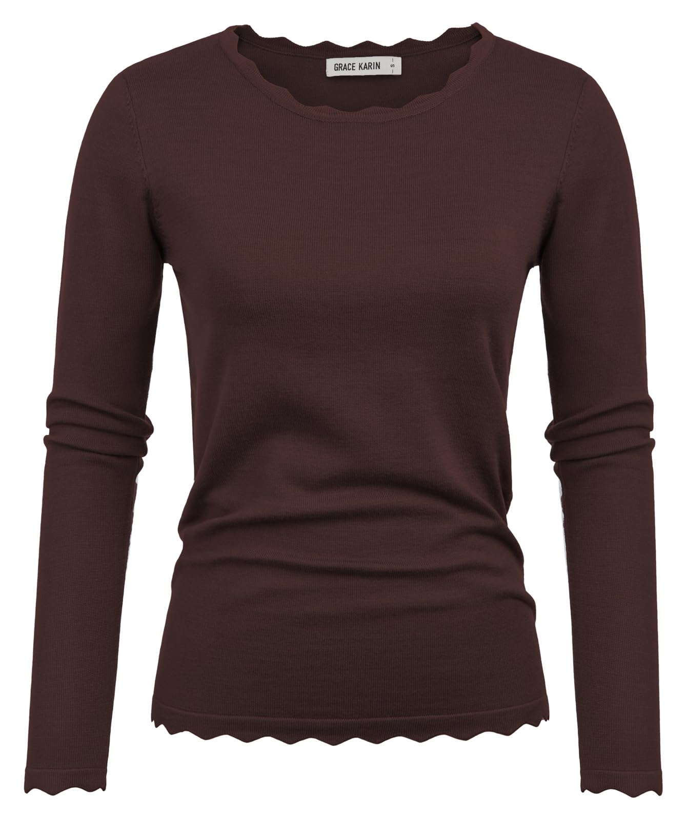 GRACE KARIN Long Sleeve Fall Sweaters for Women Trendy Business Casual Tops